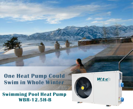 WBR-12.5H-B pool heat pump